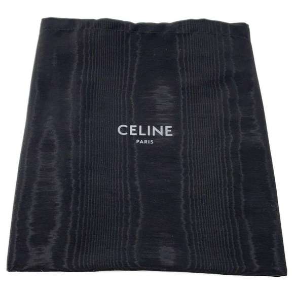 Celine Triomphe Messenger Bag Medium Shoulder Black - Picture 15 of 15